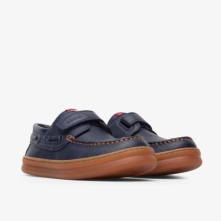 Camper Dark Blue Casual Shoes Kids - Runner Online Ireland | VNAPL8931